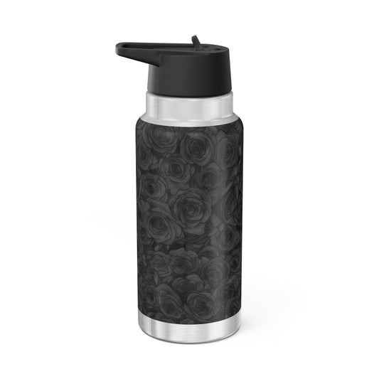 Black Rose Gator Tumbler, 32oz