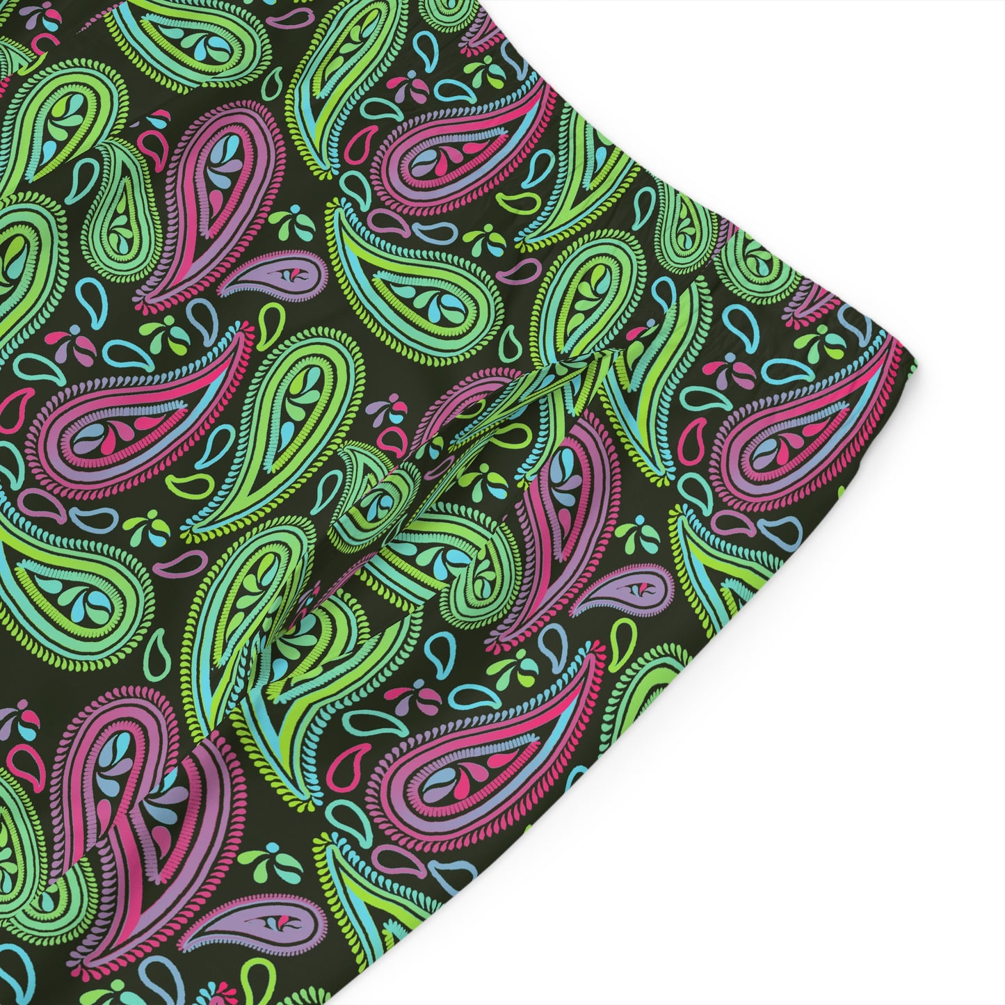 Paisley Monokai Men's Board Shorts