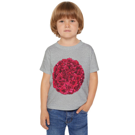 Rose Circle Heavy Cotton™ Toddler T-shirt