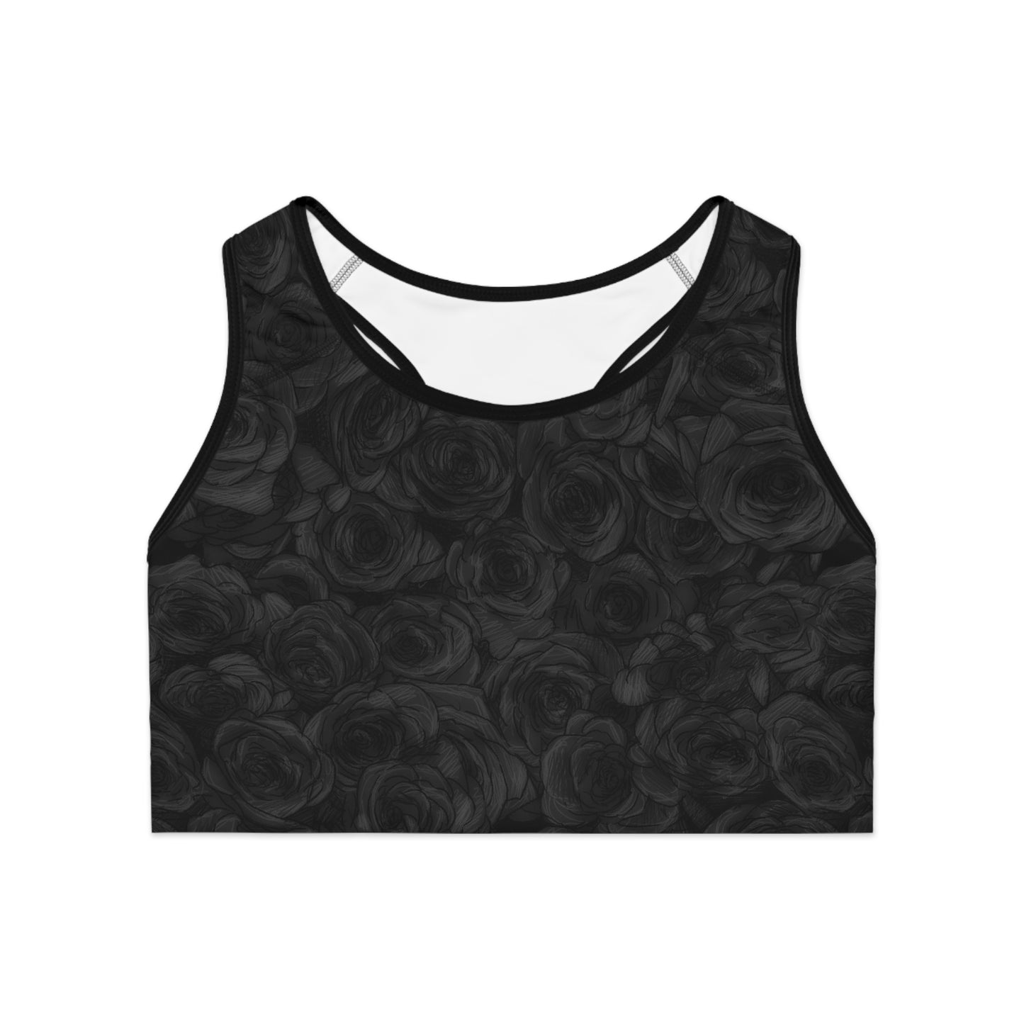 Black Rose Sports Bra