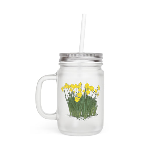 Daffodil Mason Jar