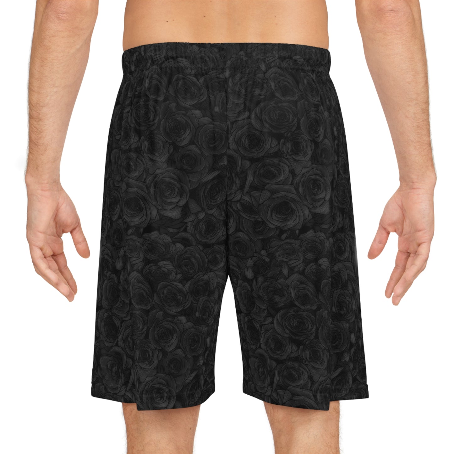 Black Rose Basketball Shorts