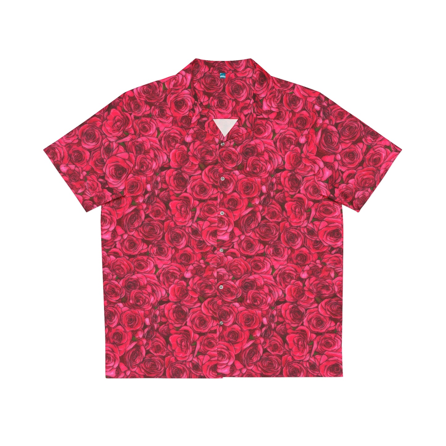 Rose Men's Hawaiian Shirt