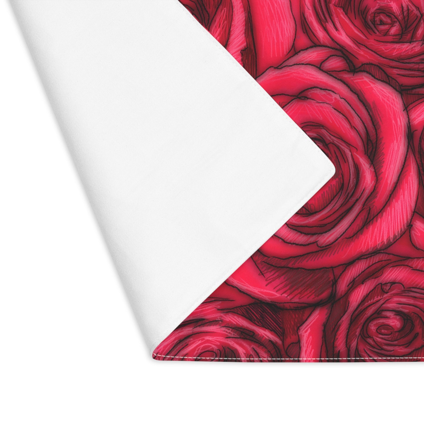 Rose Placemat, 1pc Valentines Day Anniversary Girlfriend Gift for Her Rose Mat