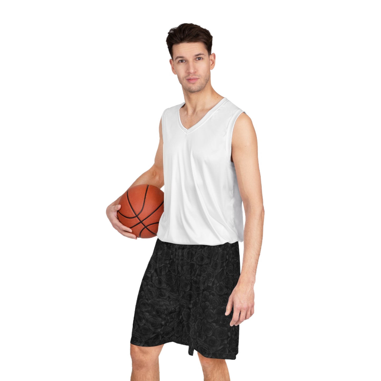 Black Rose Basketball Shorts