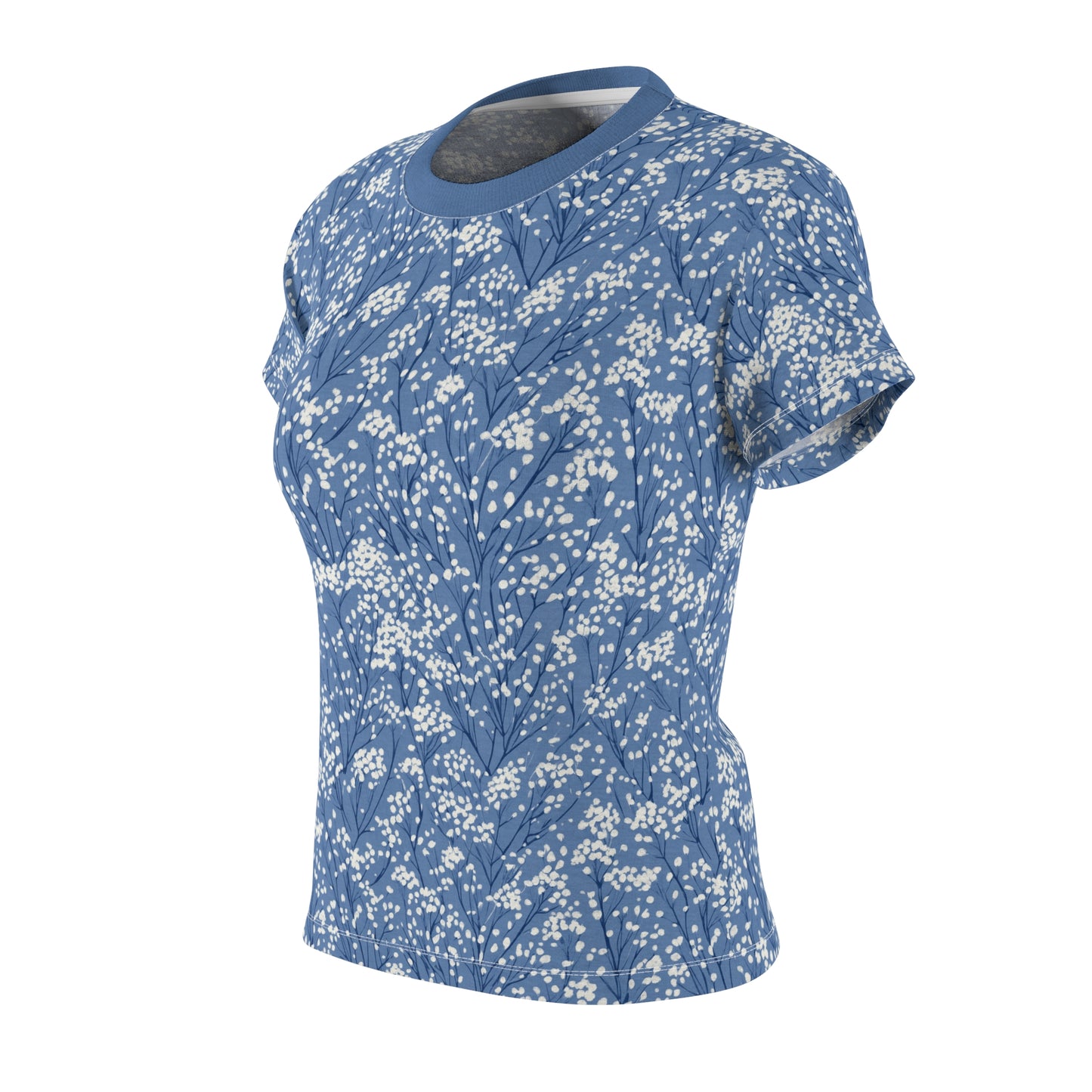 Baby's Breathe Baby Blue Women's Cut & Sew Tee