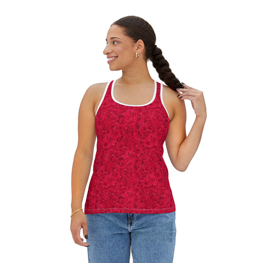 Rose Women's Tank Top (AOP)