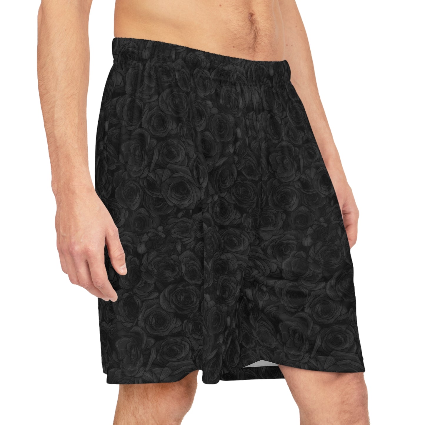 Black Rose Basketball Shorts