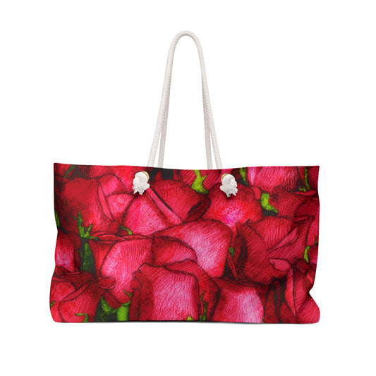 Rose Side Weekender Bag