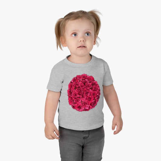 Rose Circle Infant Cotton Jersey Tee