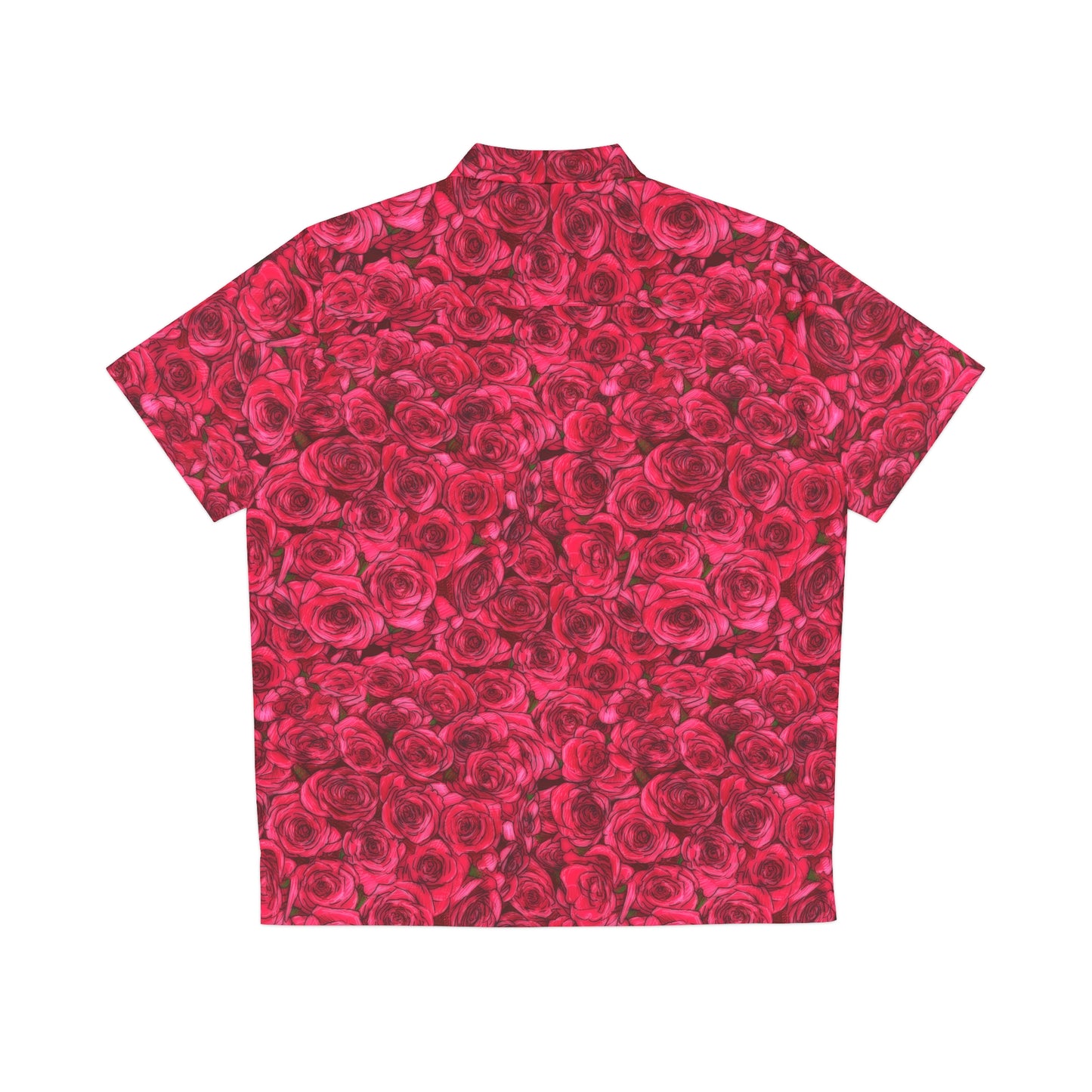 Rose Men's Hawaiian Shirt