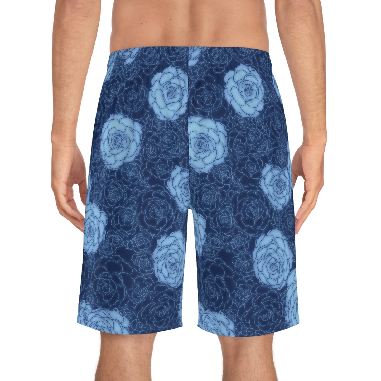 Succulent Navy Men's Board Shorts