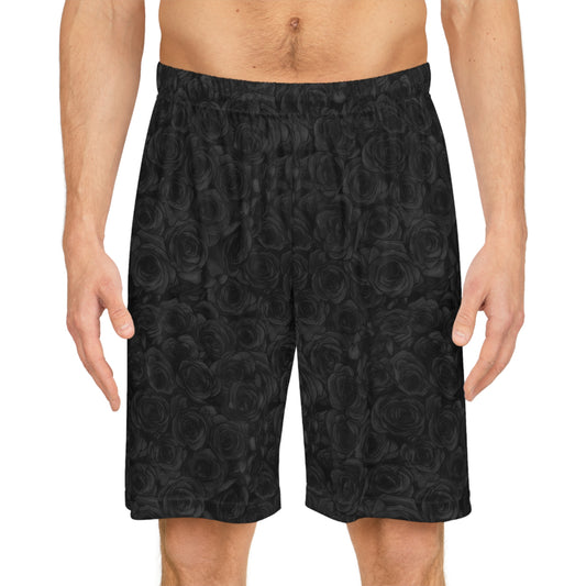 Black Rose Basketball Shorts