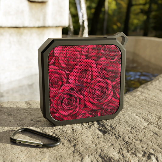 Rose Shower Speaker Flower Botanical Aesthetic Blackwater Outdoor Bluetooth Speaker