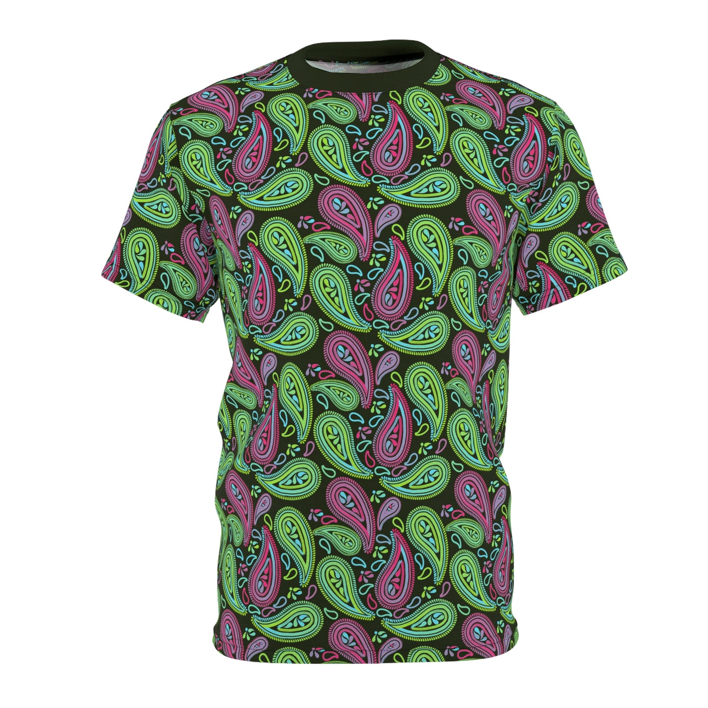 Paisley Monokai Unisex Cut & Sew Tee (AOP)