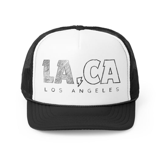 Los Angeles California LA CA Trucker Caps