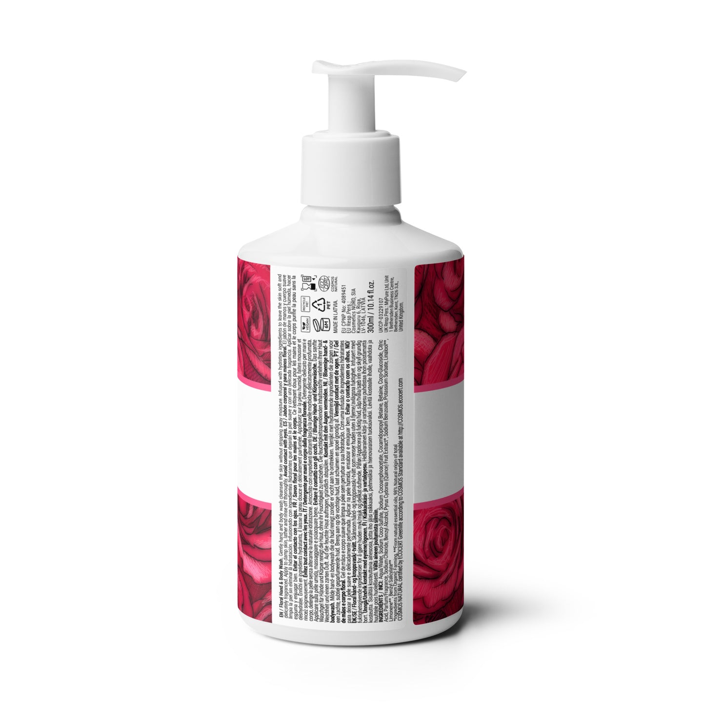 RFallat Private Label Floral Hand & Body Wash