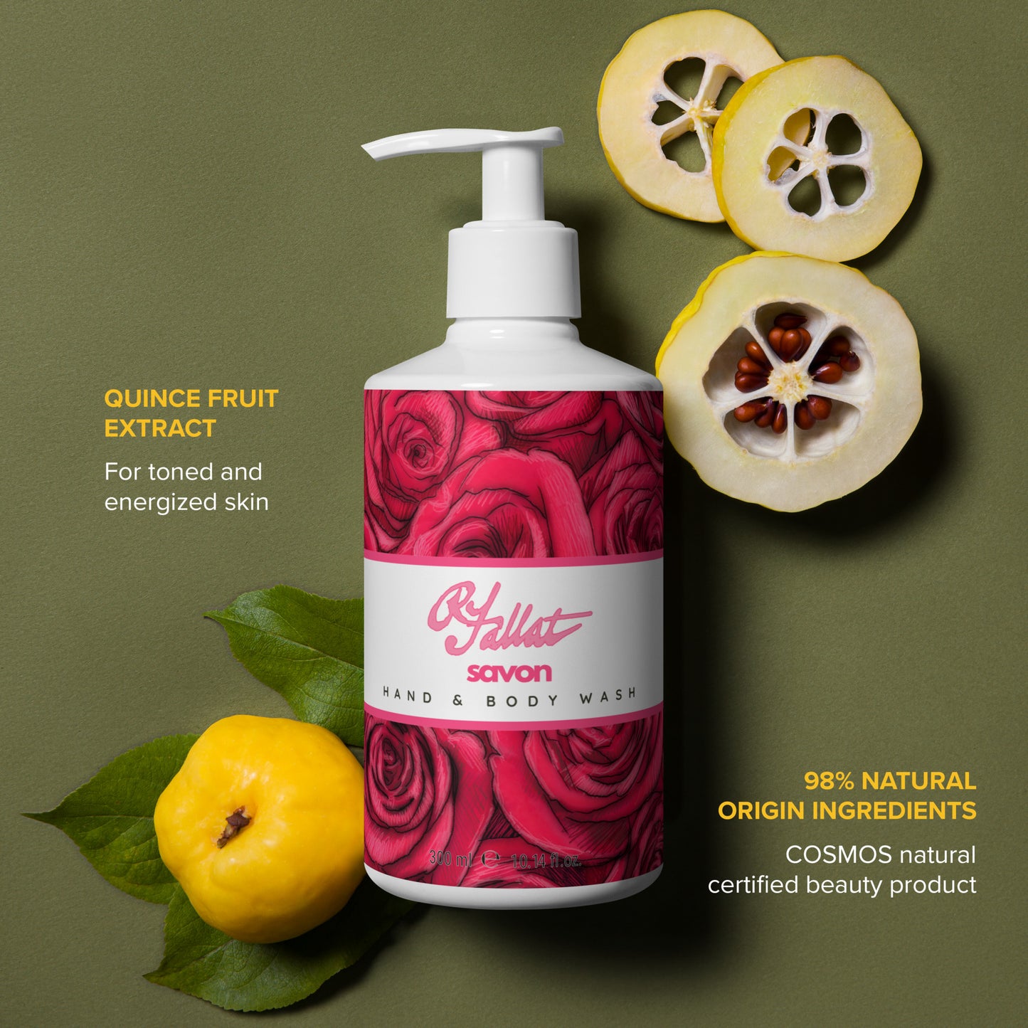 RFallat Private Label Floral Hand & Body Wash