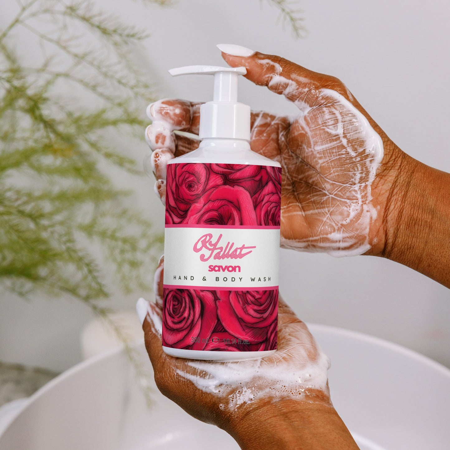 RFallat Private Label Floral Hand & Body Wash