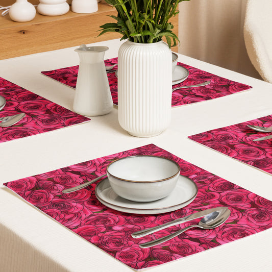 Rose Placemat Set