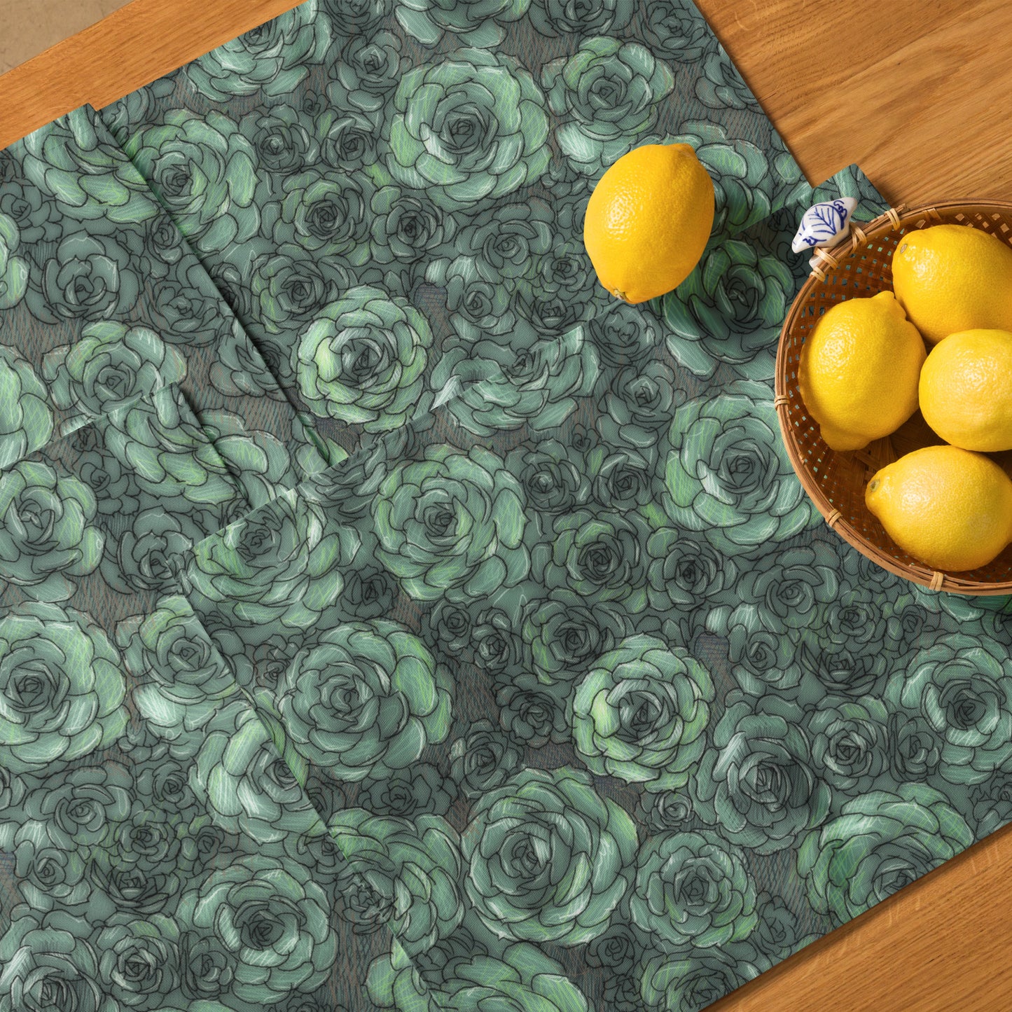 Succulent Pattern Placemat Set