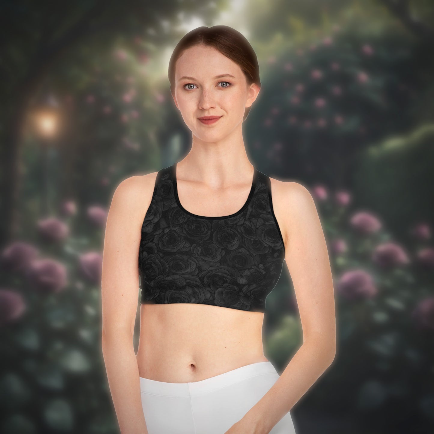 Black Rose Sports Bra