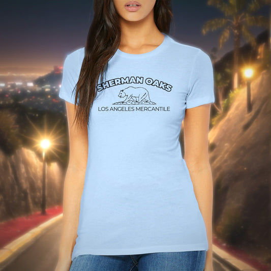 Sherman Oaks Premium Womens Crewneck T-shirt